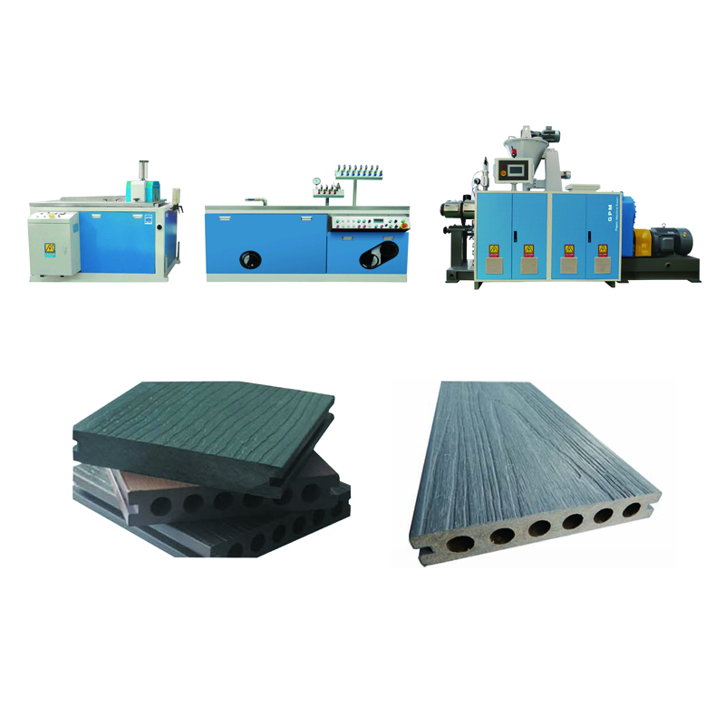 木塑挤出生产线1