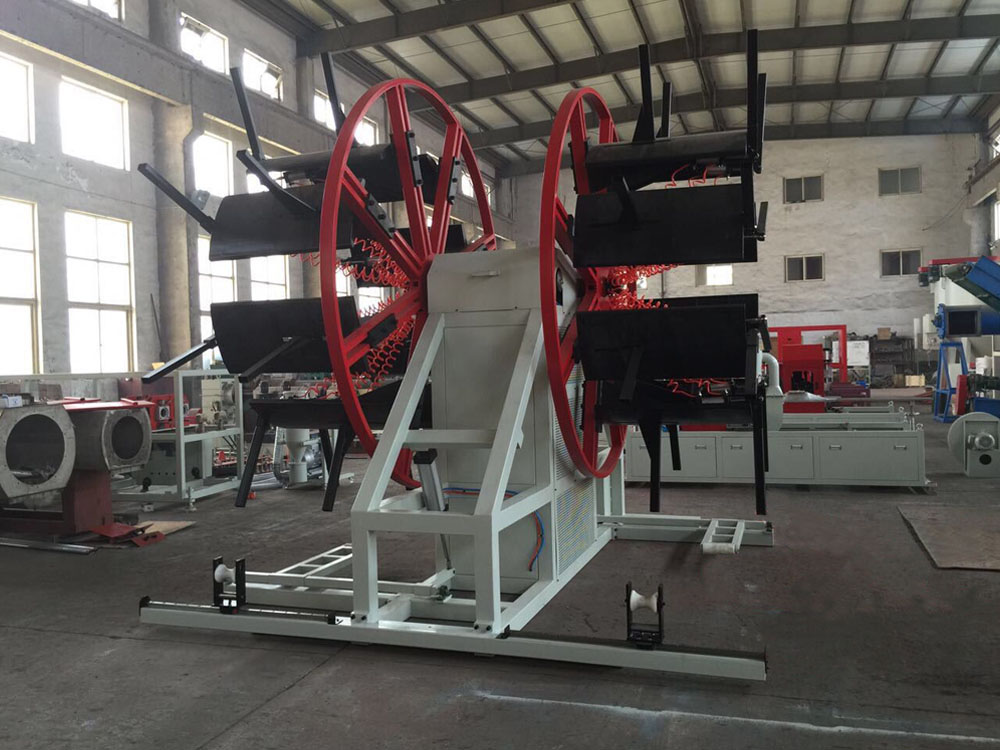 自动塑料管卷取机